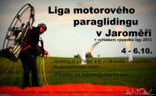 Pozor!!  Liga motorového paraglidingu v Jaroměři + vyhlášení výsledků ligy 2013 se přesouvají