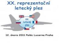 XX. reprezentční letecký ples v Paláci Lucerna