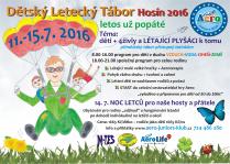 Dětský Letecký Tábor Hosín 2016